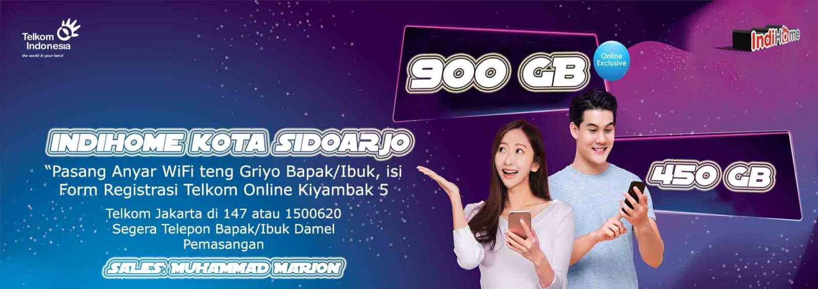 Paket Perumahan IndiHome Sidoarjo Cara Registrasi Online | Promo
